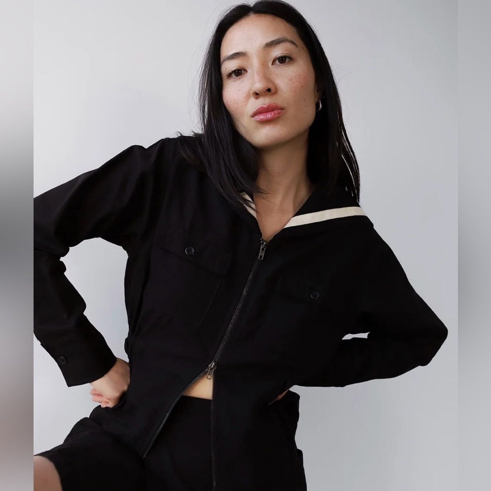 Noble Black Sailor Jacket